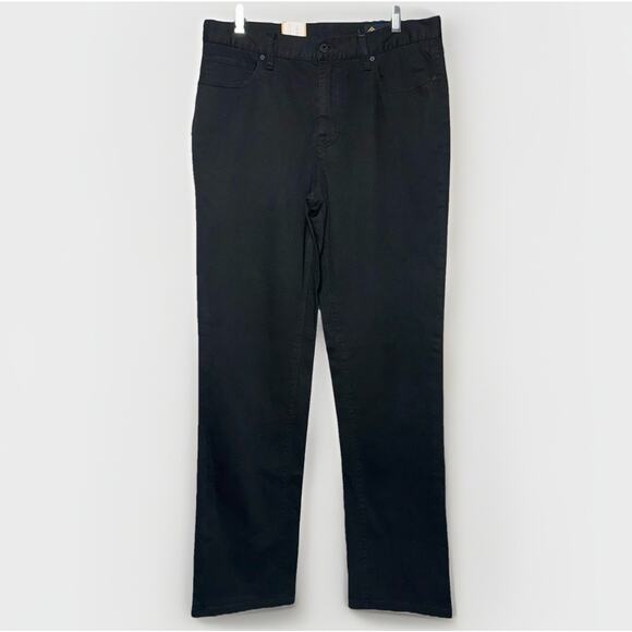 NWT Roark Hwy 190 Jeans Men 35x32 Black Denim Relaxed Fit Pocket Pant School - Picture 1 of 9